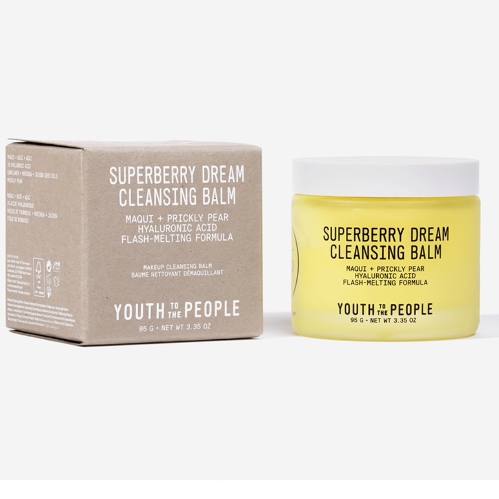 NEW Youth to the People Superberry Dream Cleansing Balm 95g